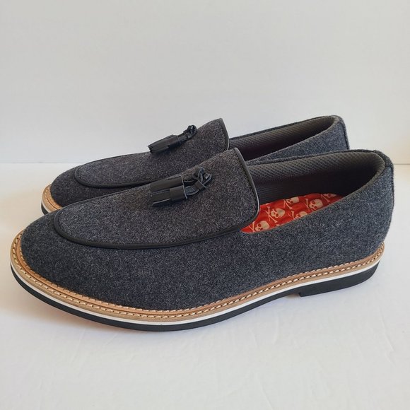 G/Fore Ghost Loafer Wool Golf Shoes G4MS22EF47G3 Size 11.5 Gray main image 10